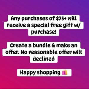 ⭐️ limited time shopping offer ⭐️